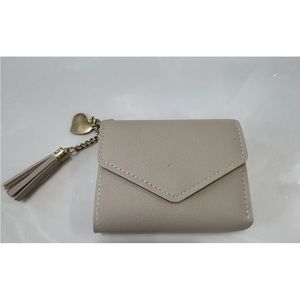 Small Wallet Beige Women Girls